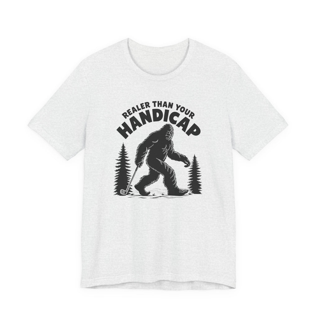 "Real Handicaps" Golf Tee