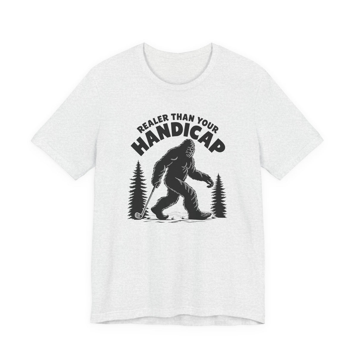"Real Handicaps" Golf Tee