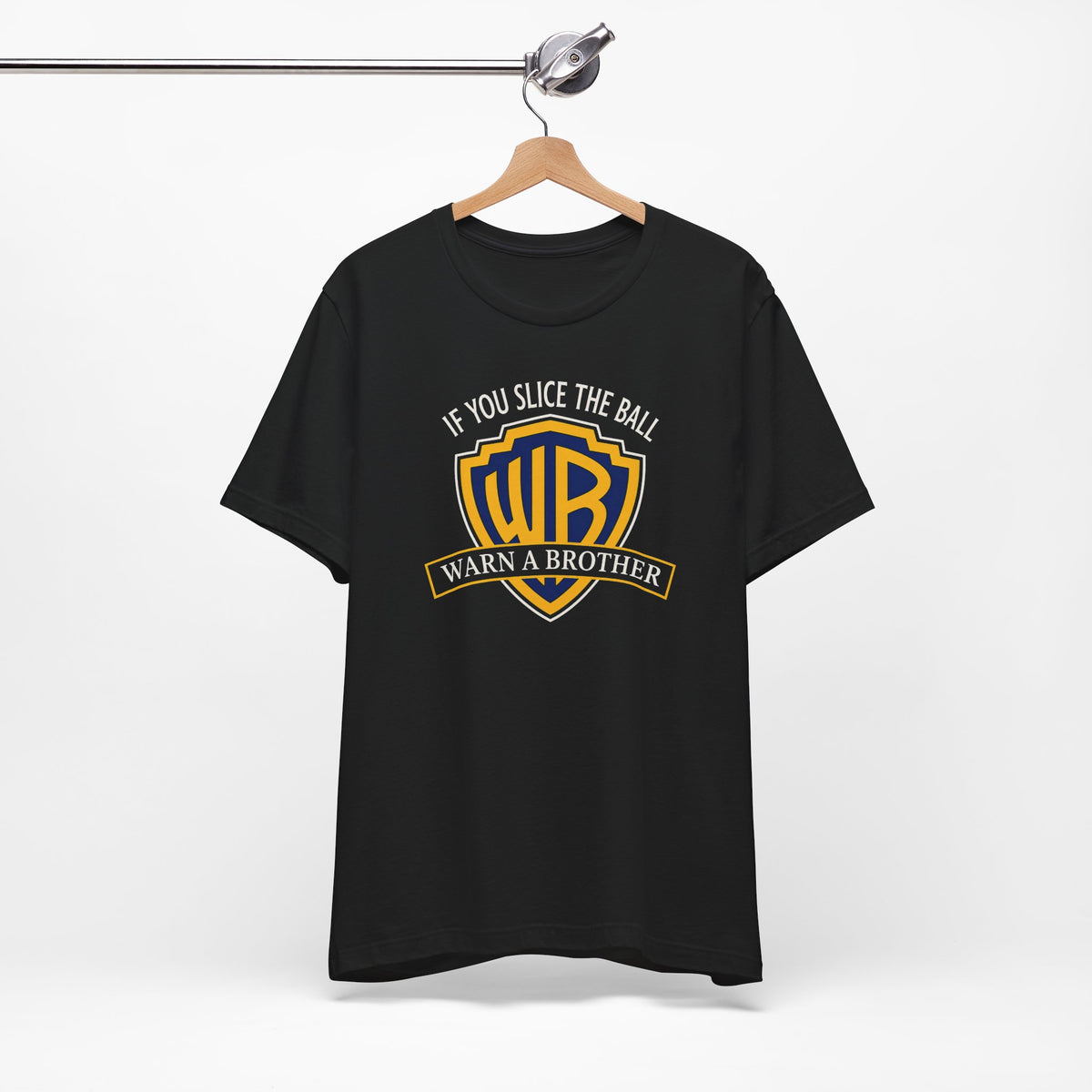 "Warn A Brother" Golf Tee