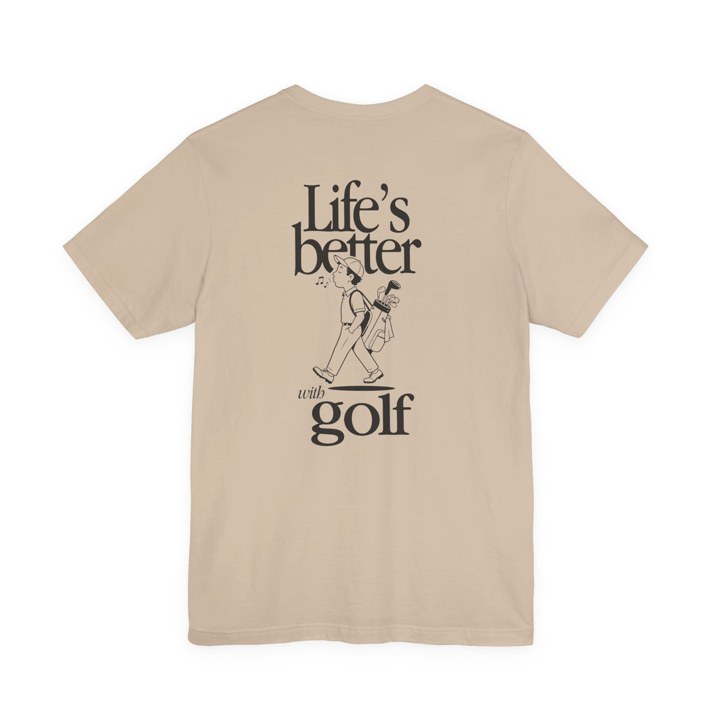 "Golf Is Life" Club Tee