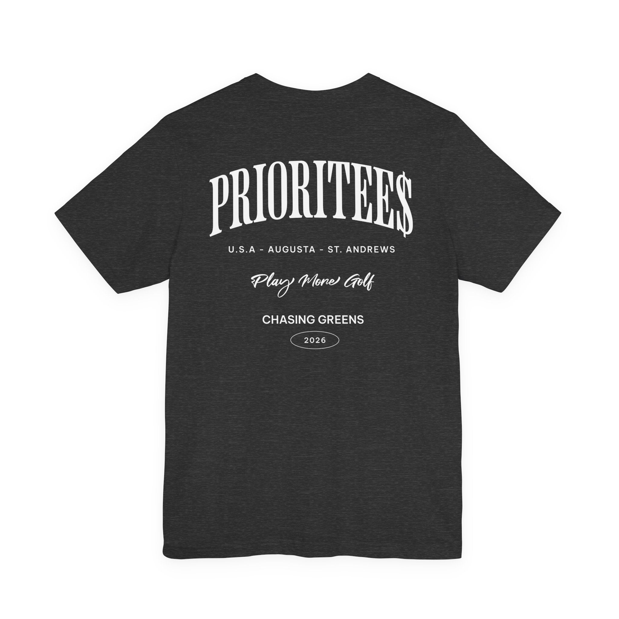 The "Priorities Golfer" Tee