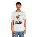 "Free Relief" Golf Tee