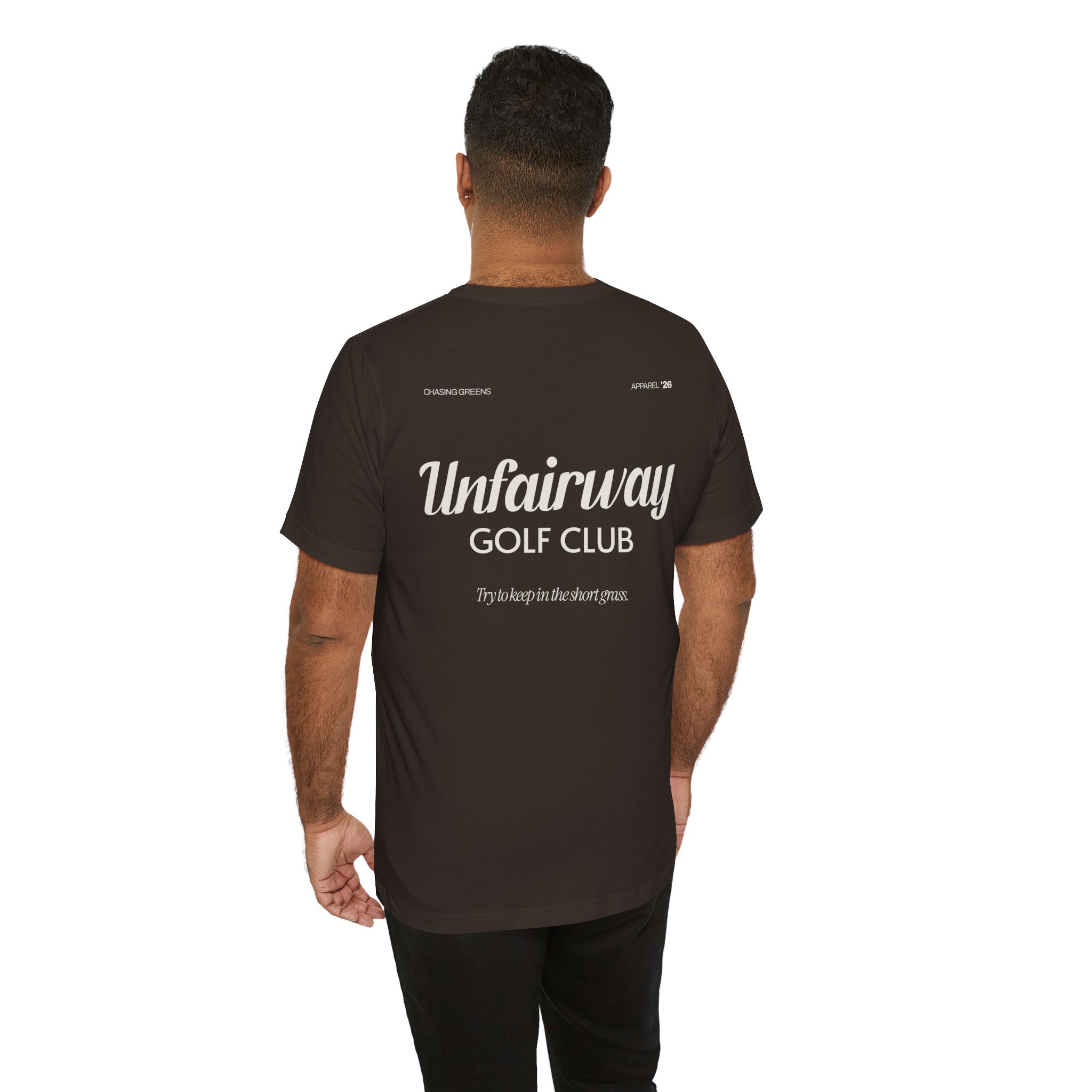 The "Unfairway Golfer" Tee