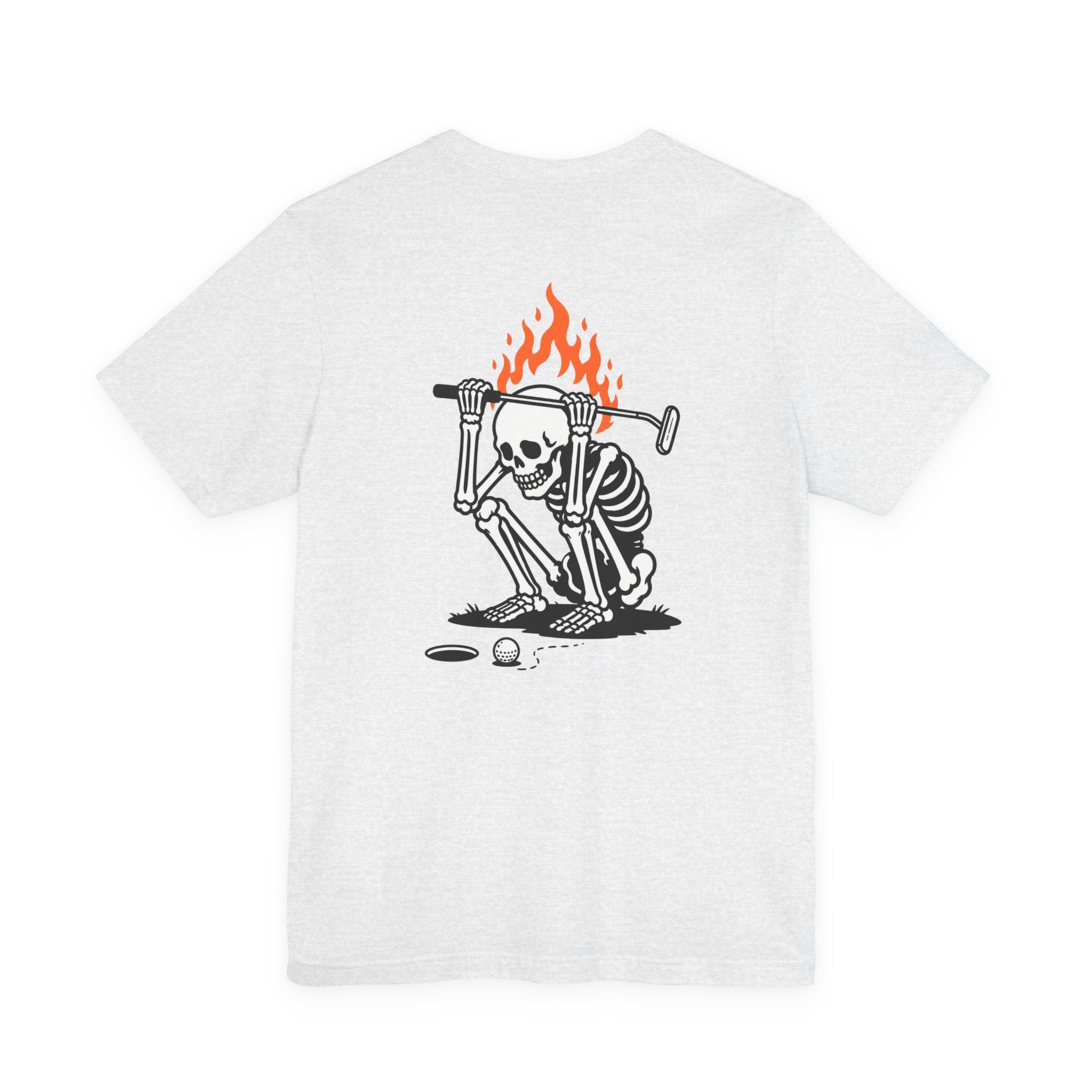 "Death by Three Putt" Golf Tee