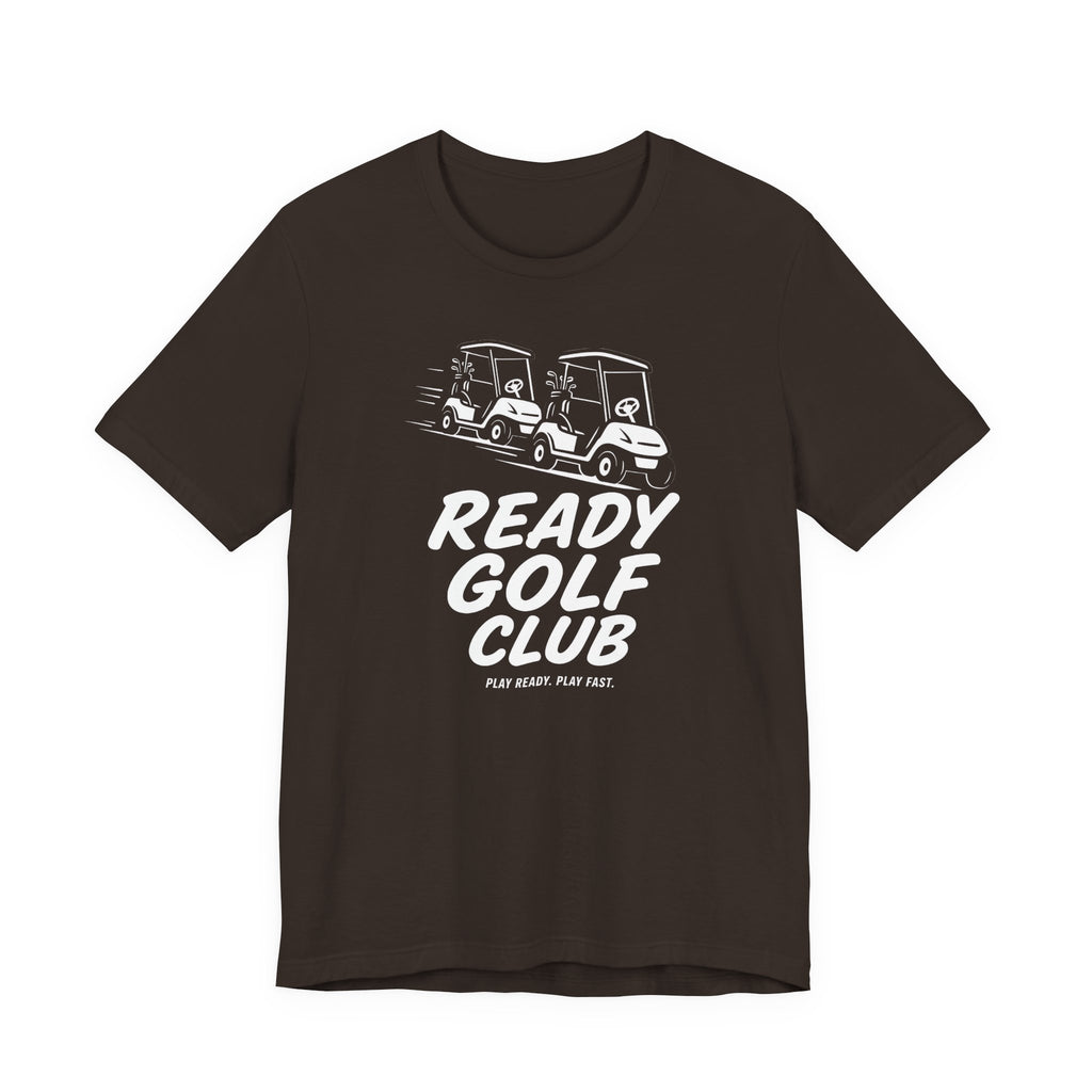 "Ready Golf" Club Tee