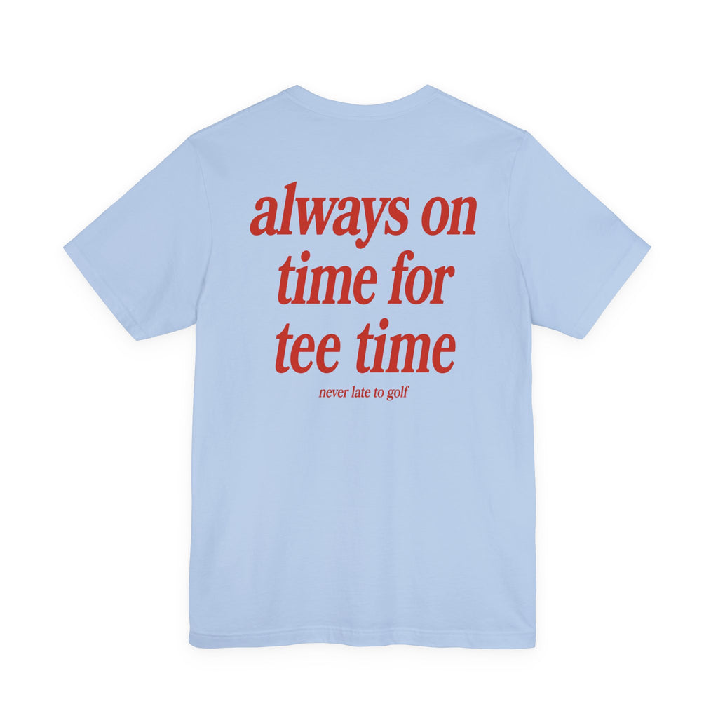 The "Punctual Golfer" Tee