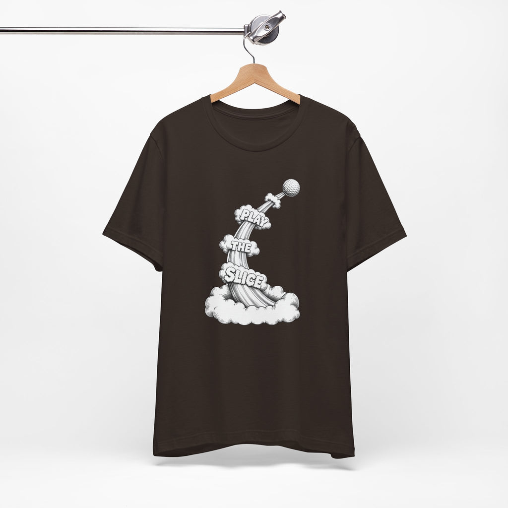"Play The Slice" Golf Tee