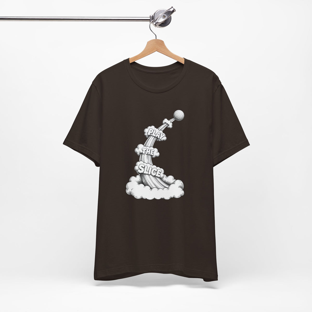 "Play The Slice" Golf Tee