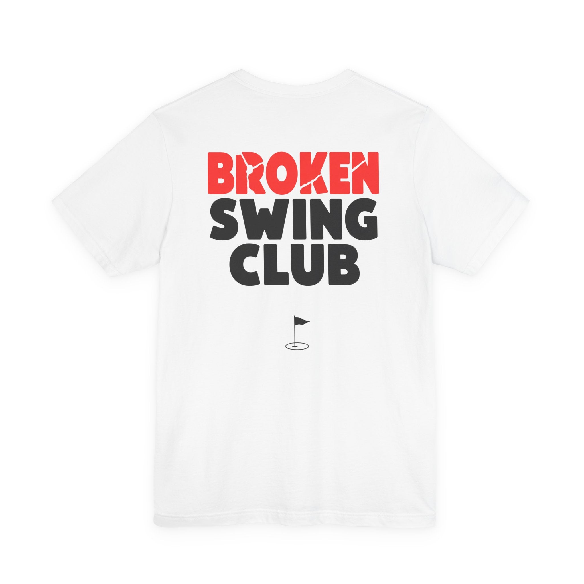"Broken Swing Club" Golf Tee
