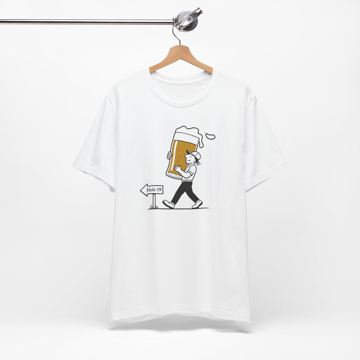 "19th Hole Champ" Golf Tee