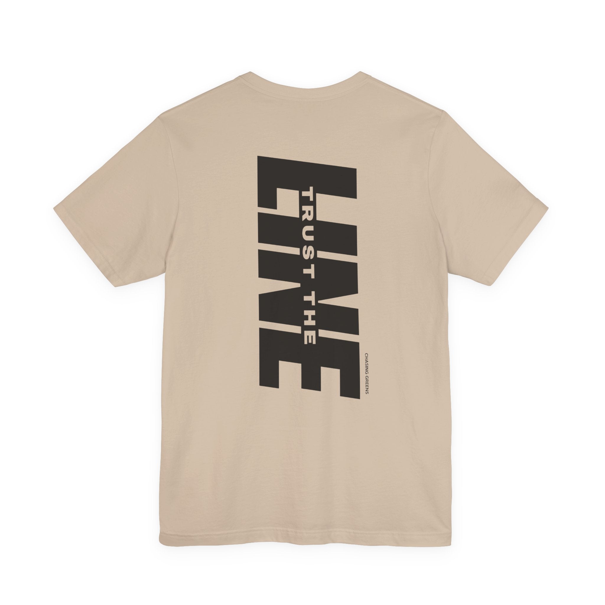 "Trust The Line" Golf Tee
