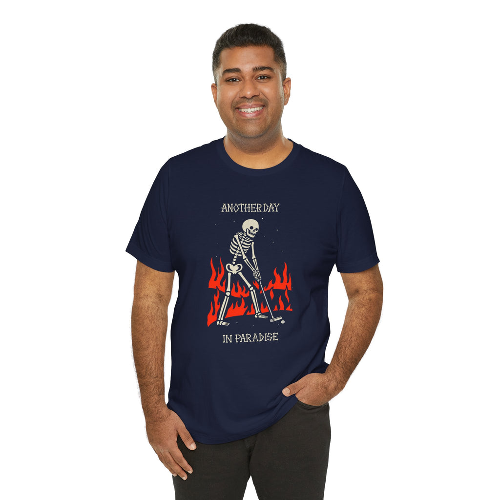 "In Par-adise" Golf Tee