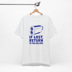 "Lost Rangefinder" Golf Tee