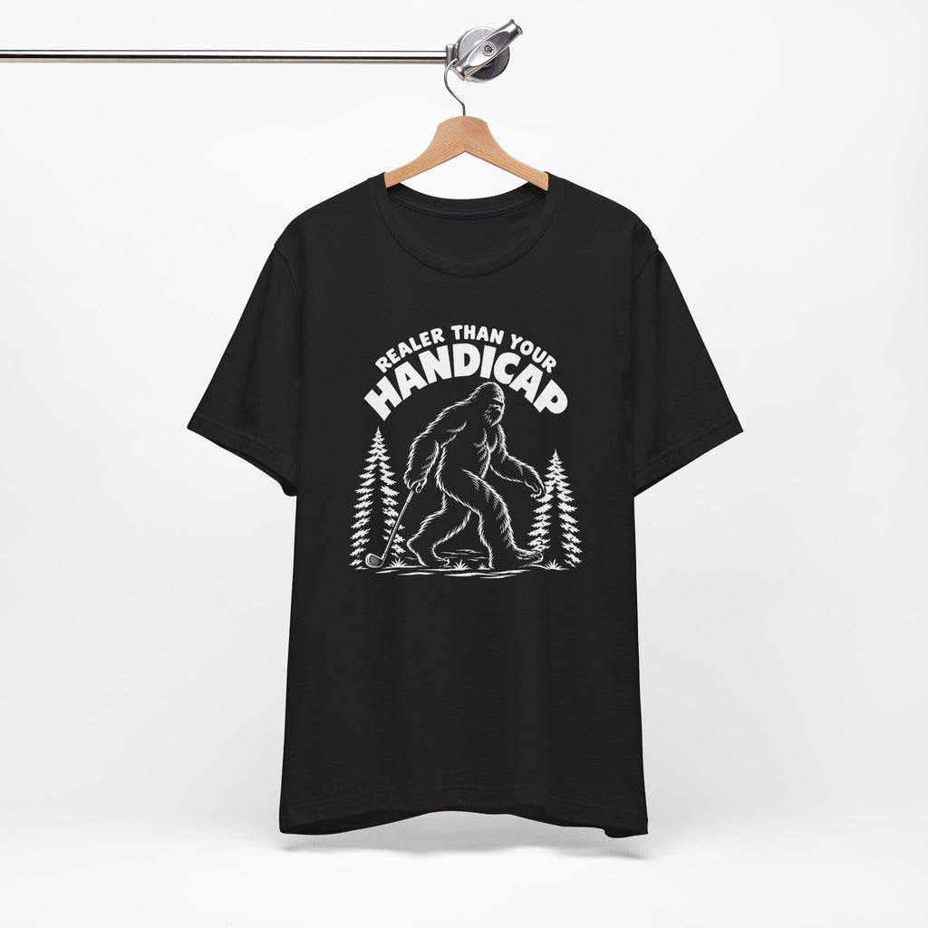 "Real Handicaps" Golf Tee