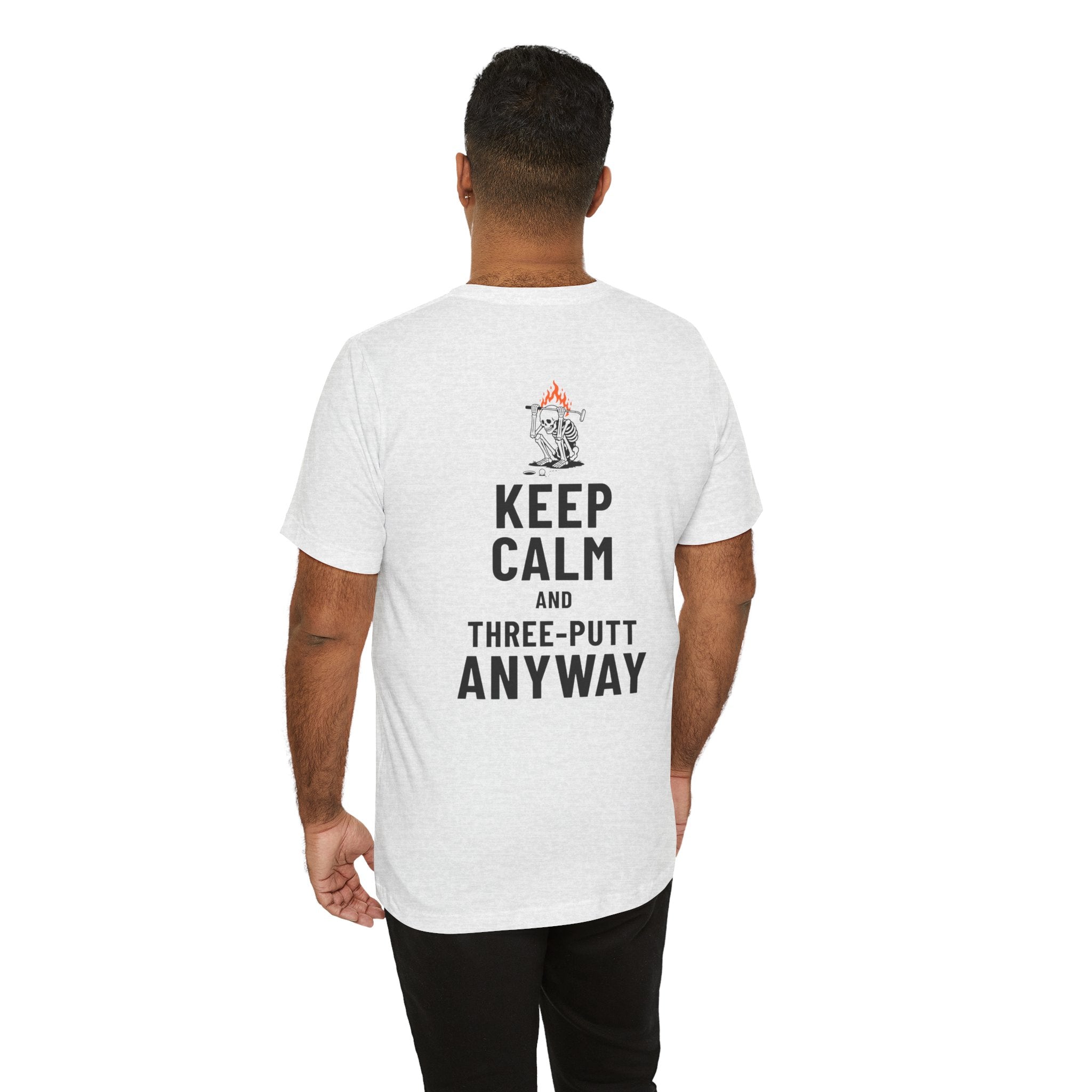 "Keep Calm" Golf Tee