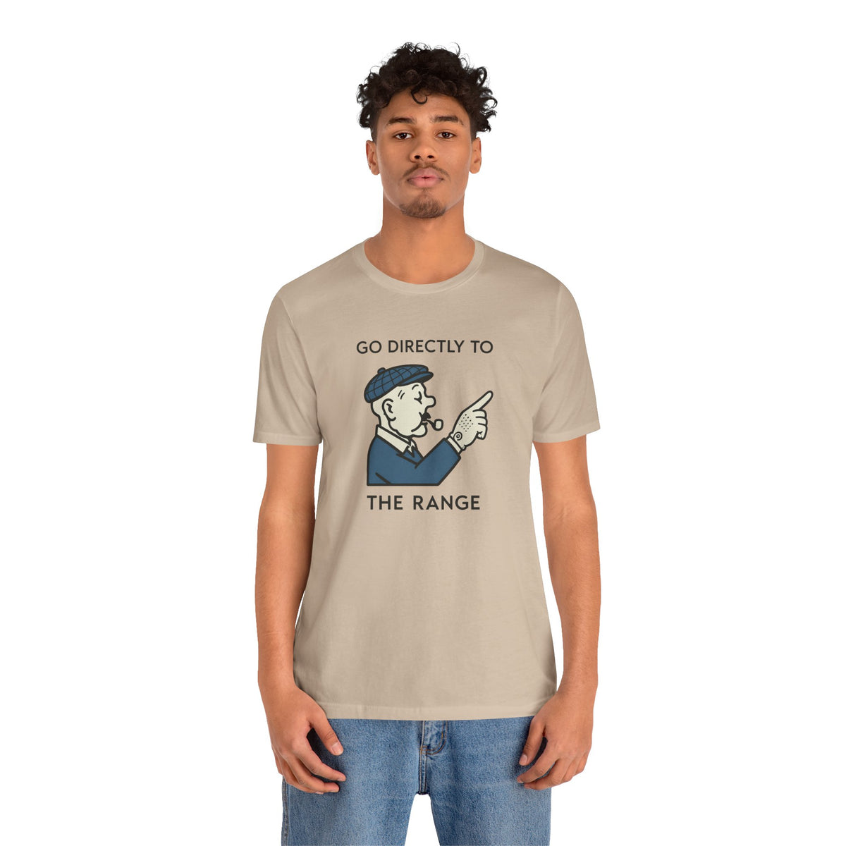 “Range Sentence” Golf Tee