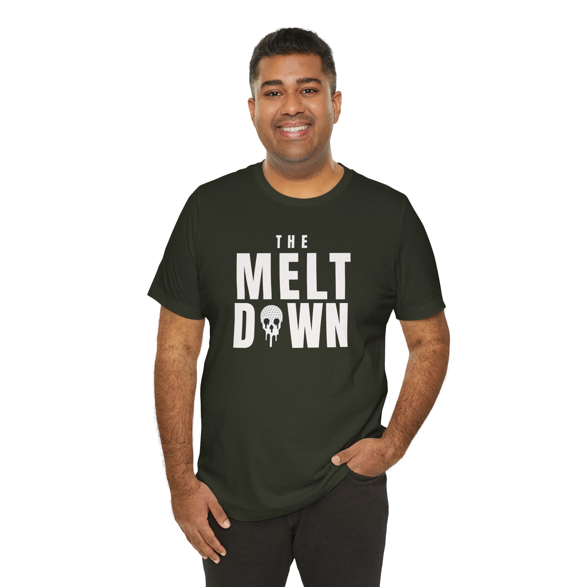 "Meltdown" Golf Tee