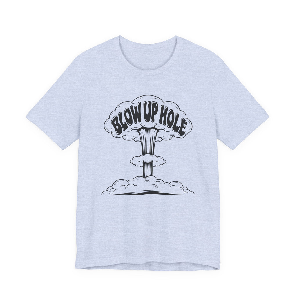 "Blow Up Hole" Golf Tee