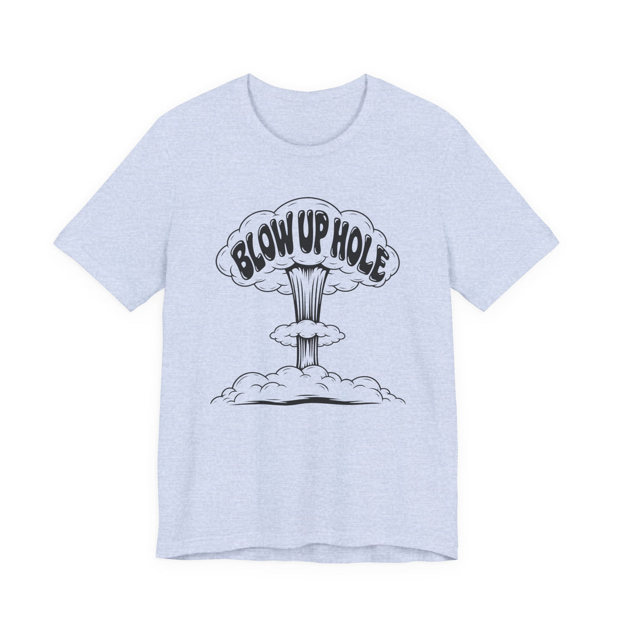 "Blow Up Hole" Golf Tee