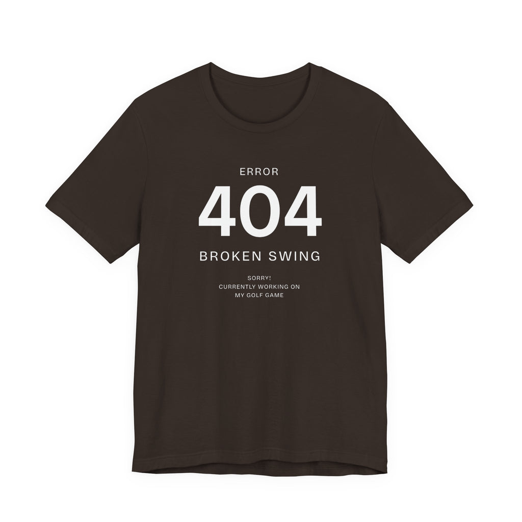 "Swing Error" Golf Tee
