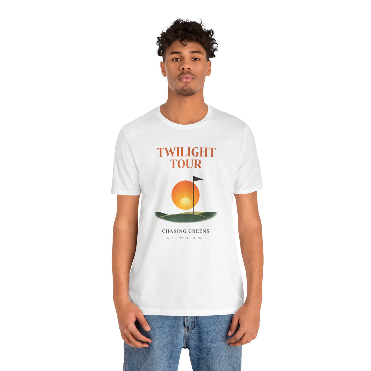 "Twilight Tour" Golf Tee