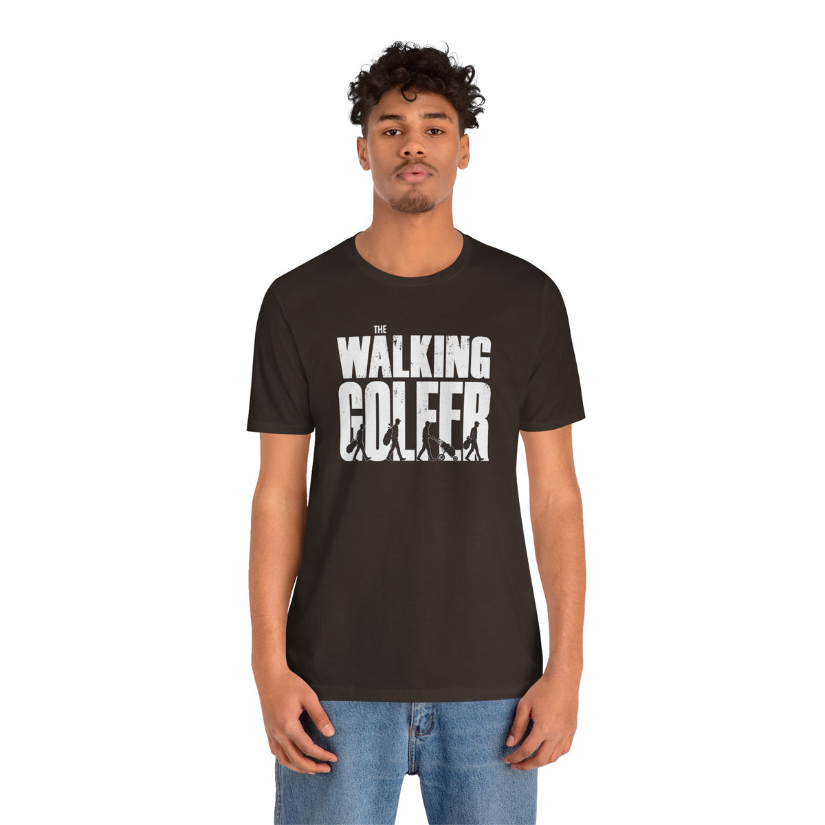 "Walking Golfer" Club Tee