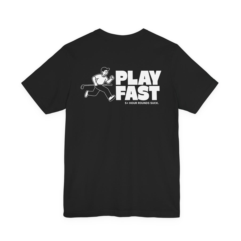 "Play Fast" Golf Tee