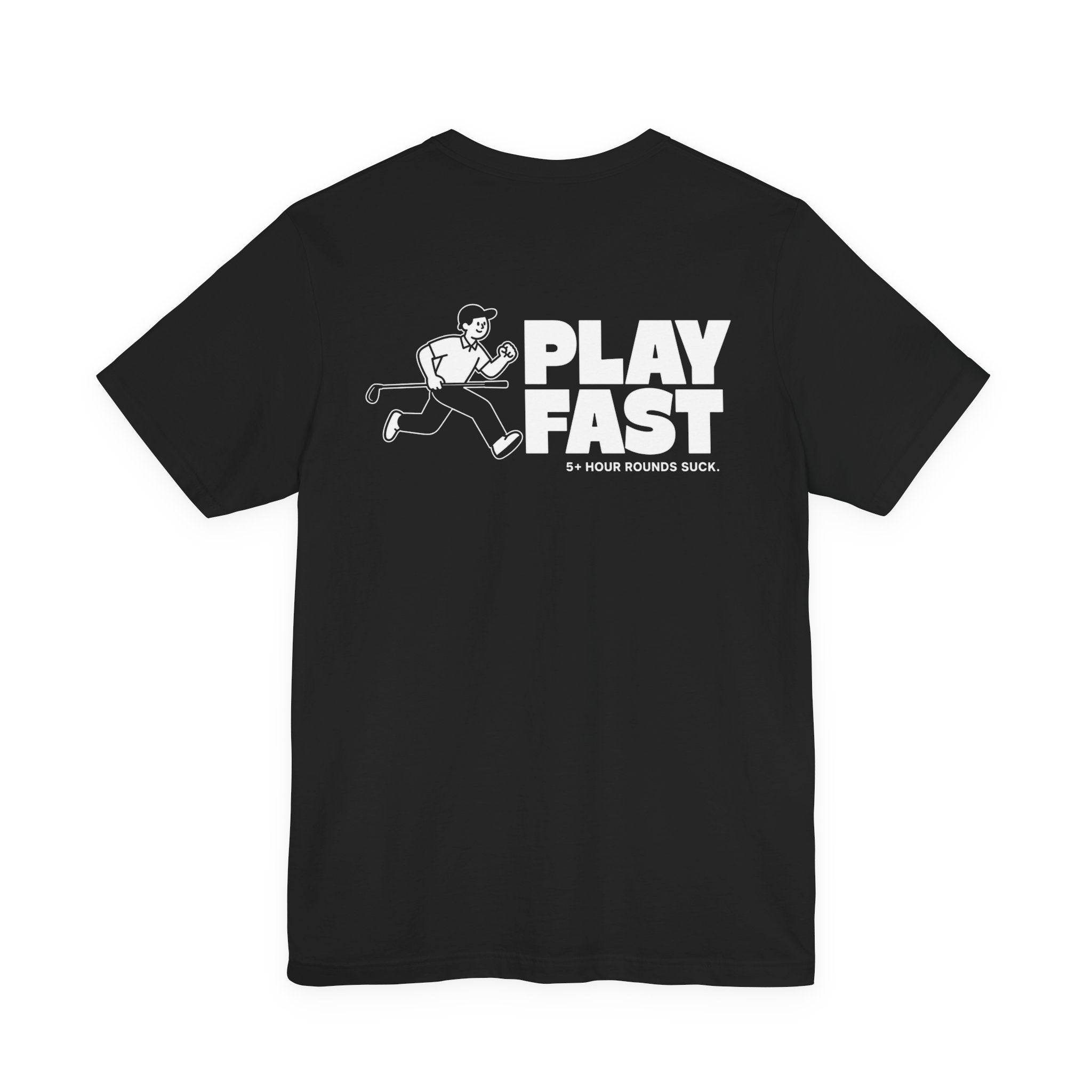 "Play Fast" Golf Tee