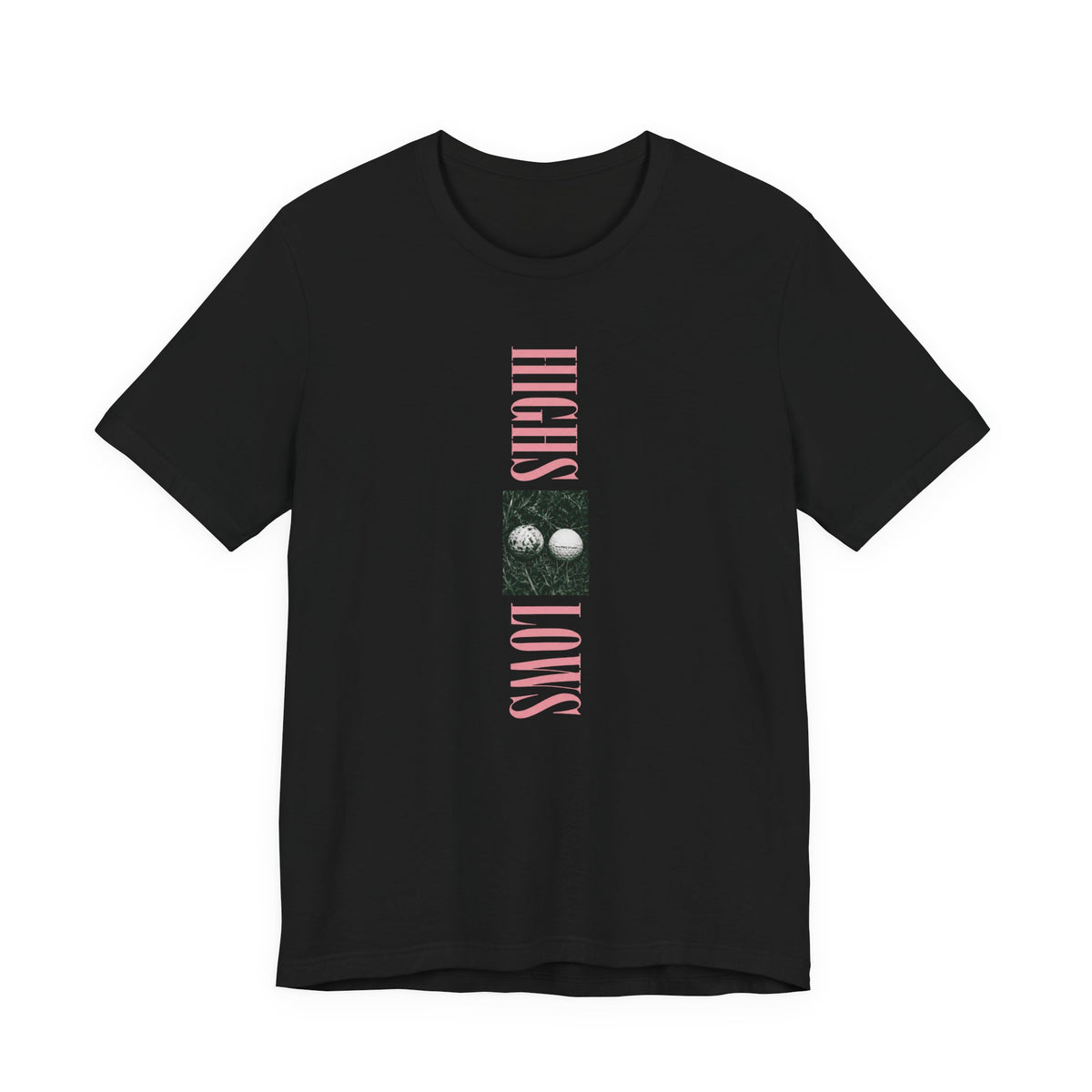 "Highs & Lows" Golf Tee