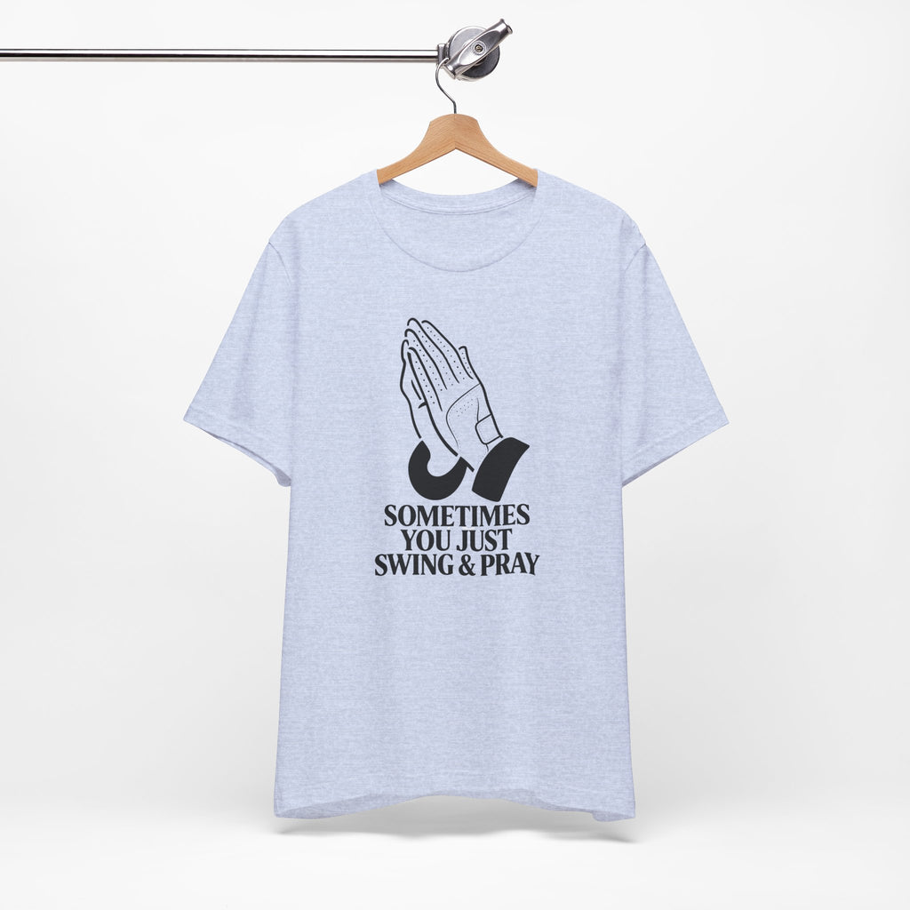 "Swing & Pray" Golf Tee