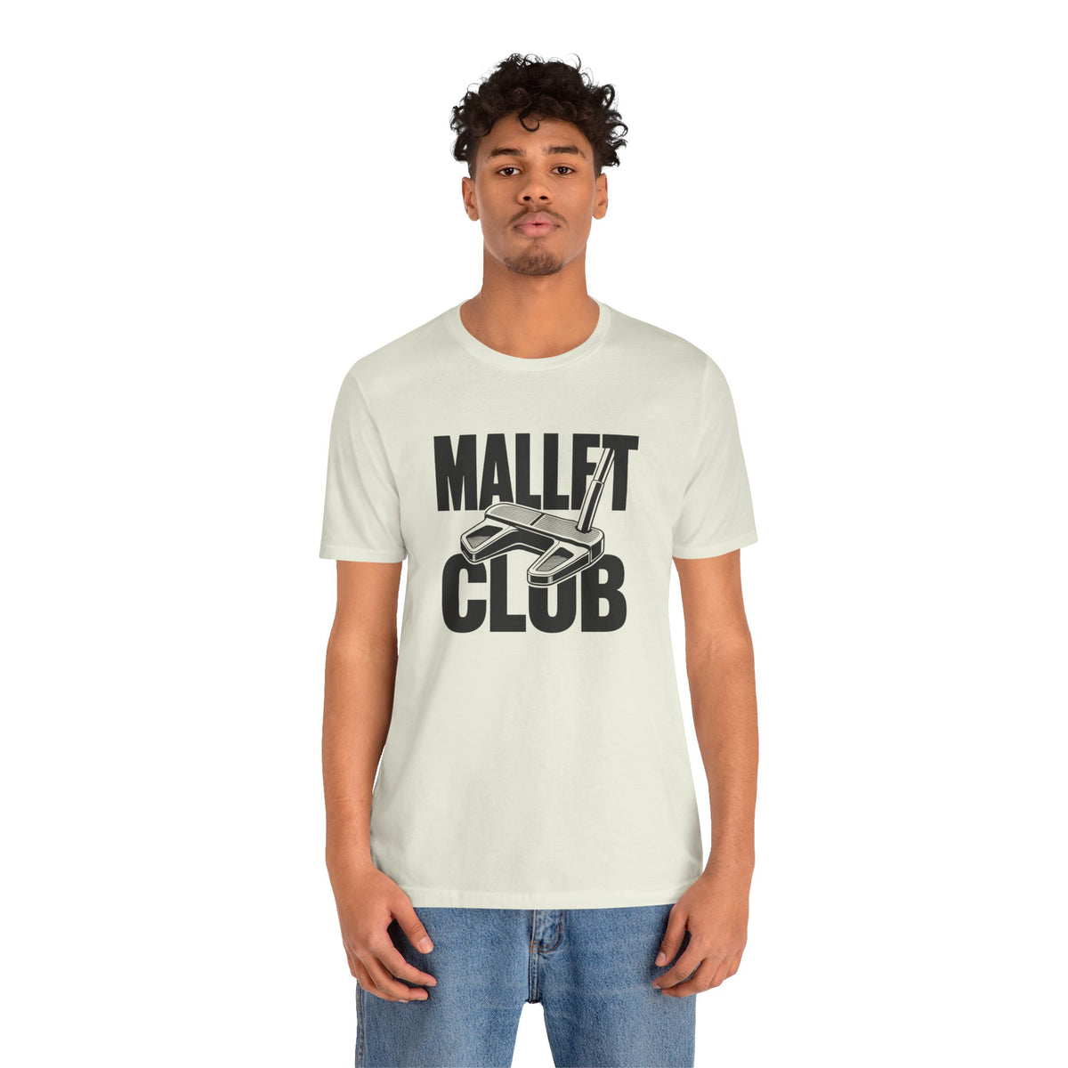 "Mallet Putter" Club Tee
