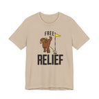 "Free Relief" Golf Tee