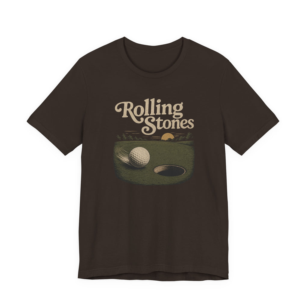 "Rolling Stones" Golf Tee