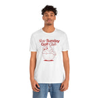 "Slow Sunday Golf" Club Tee