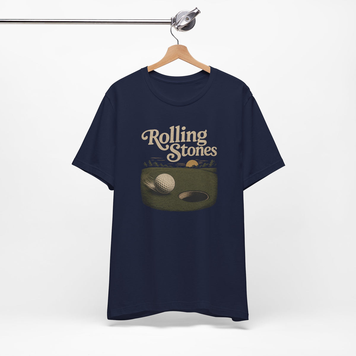 "Rolling Stones" Golf Tee