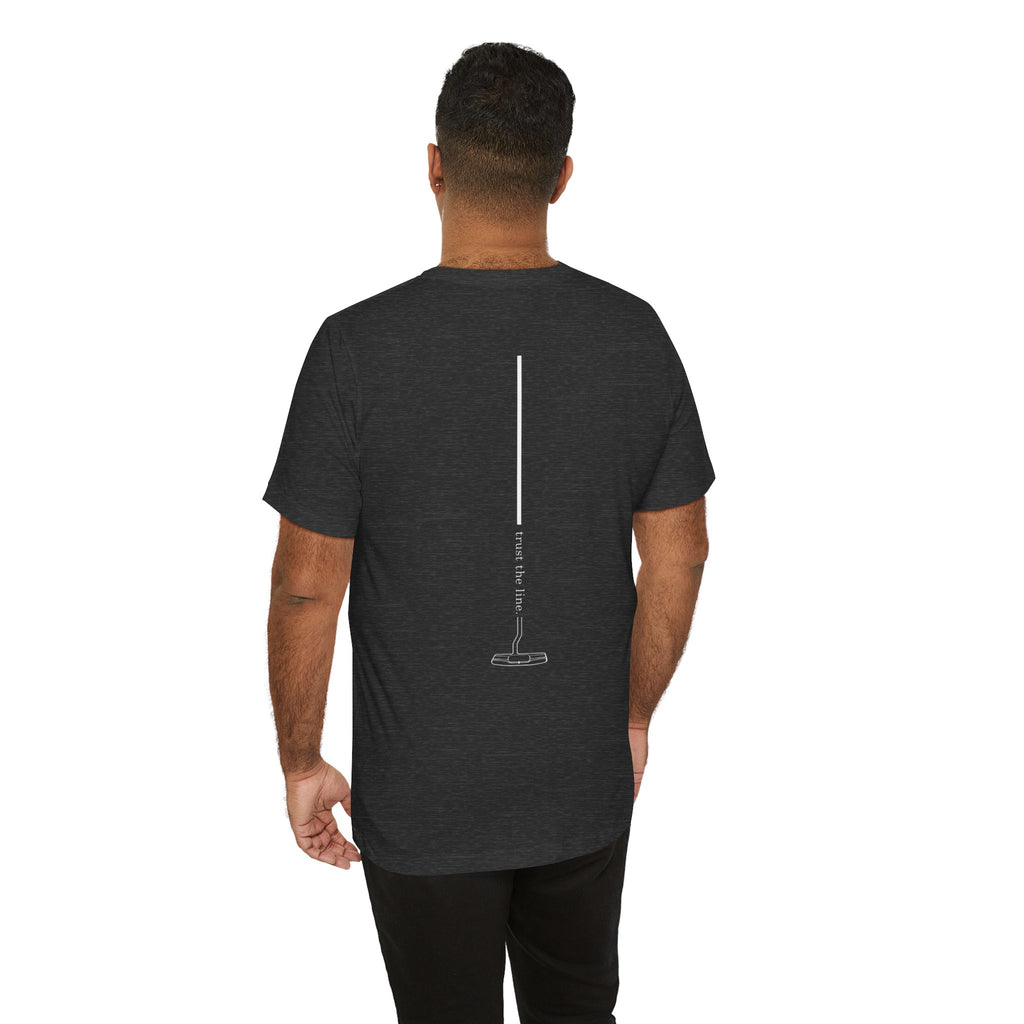 "Trust The Line" Golf Tee