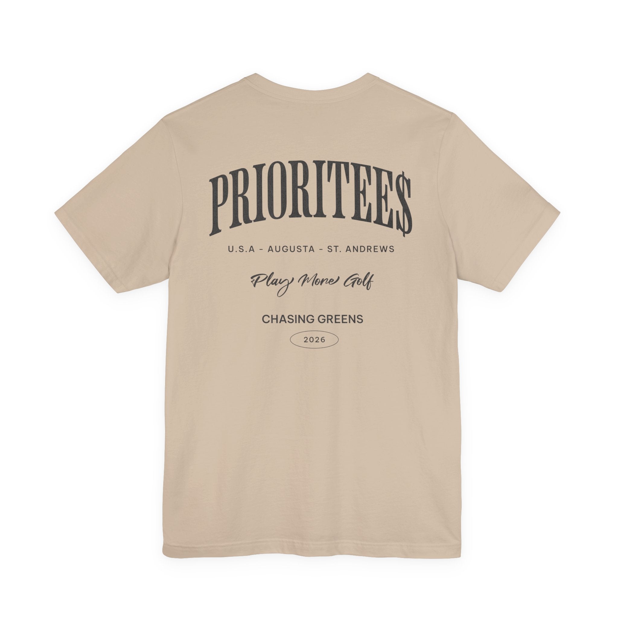 The "Priorities Golfer" Tee