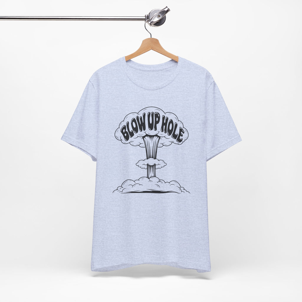 "Blow Up Hole" Golf Tee