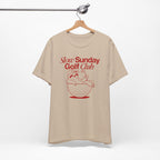 "Slow Sunday Golf" Club Tee
