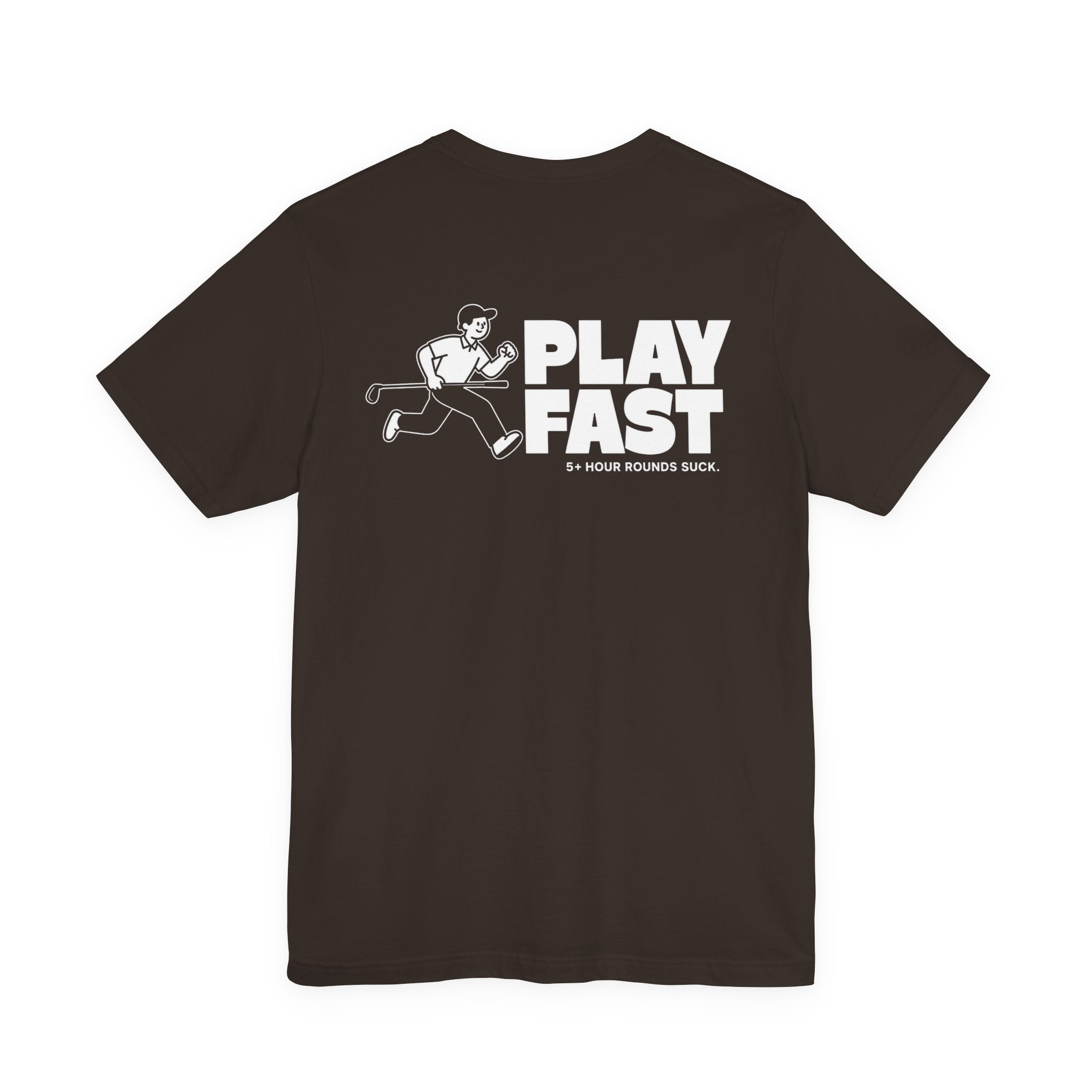 "Play Fast" Golf Tee
