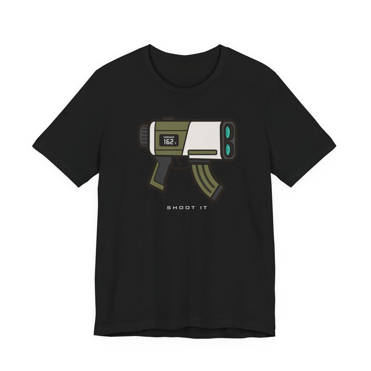 "Range Gun" Golf Tee