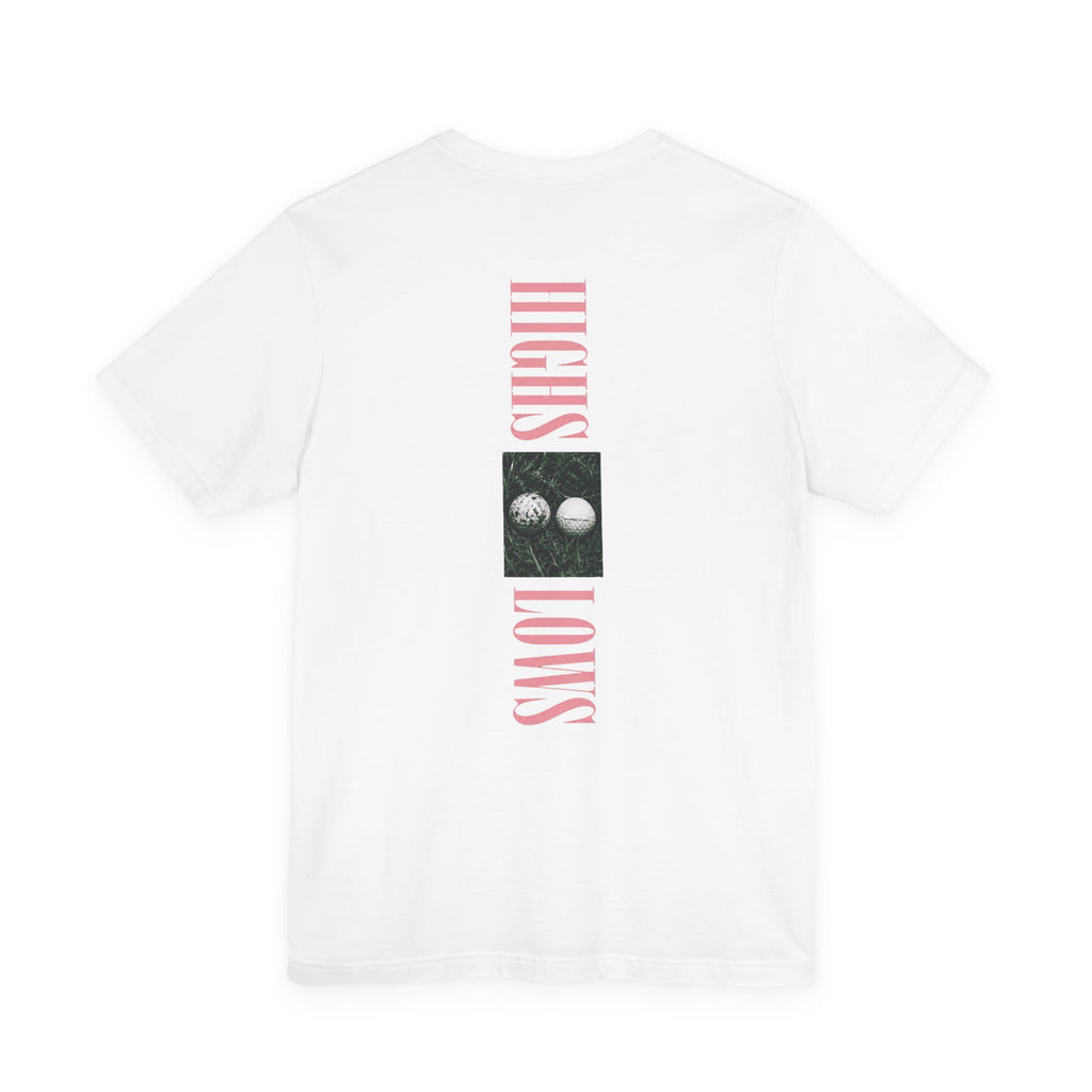 "Highs & Lows" Golf Tee