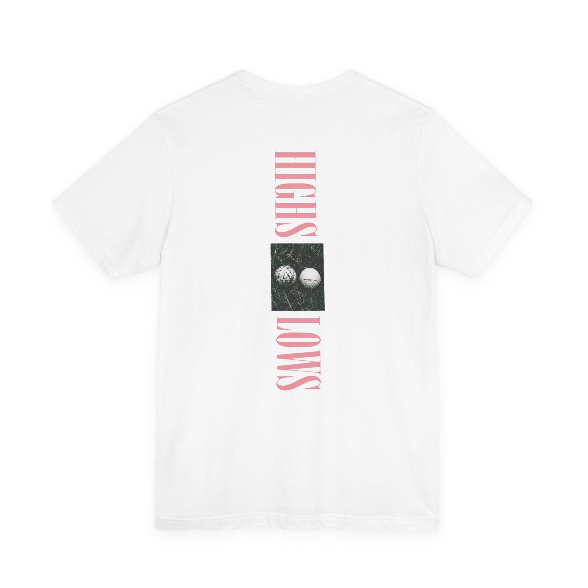 "Highs & Lows" Golf Tee
