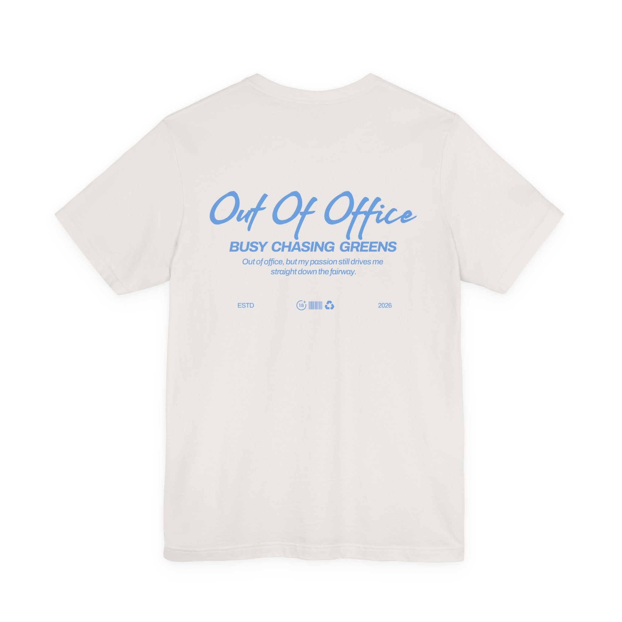 The "Out Of Office Golfer" Tee
