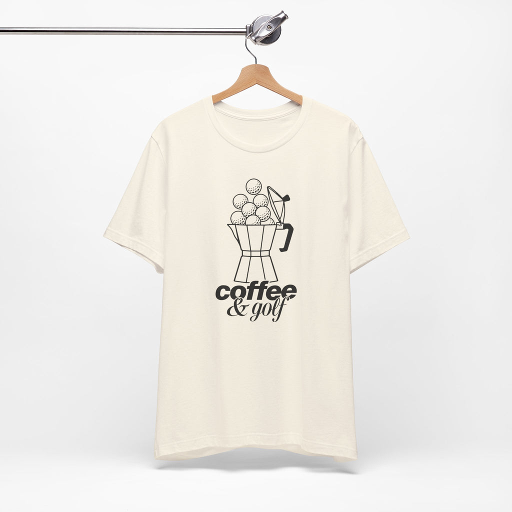 "Coffee & Golf" Club Tee