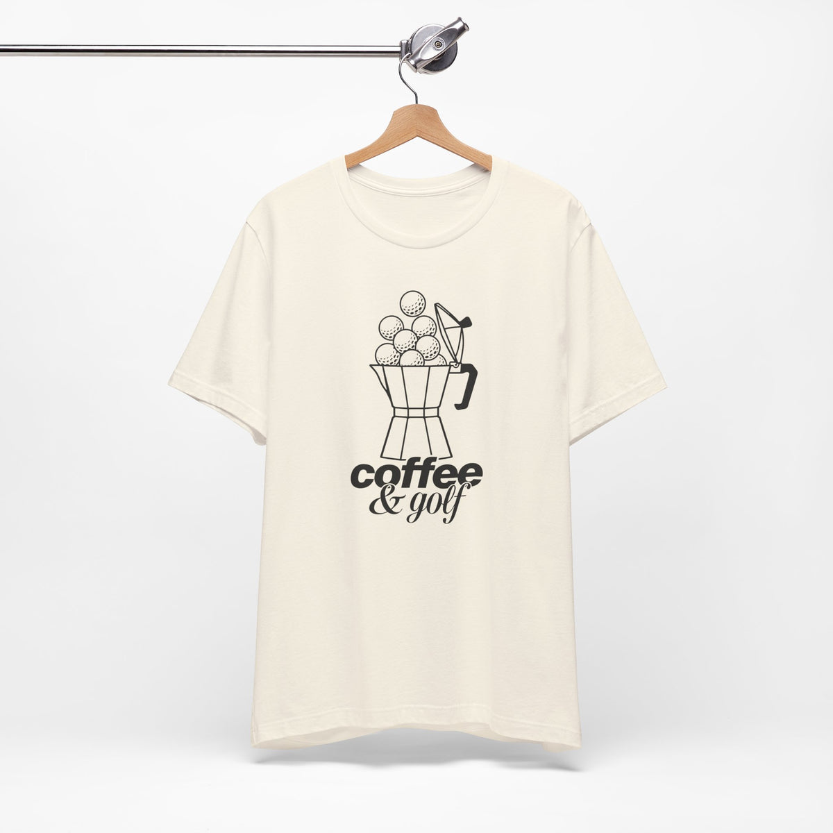 "Coffee & Golf" Club Tee