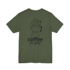 The "Coffee & Golf" Club Tee
