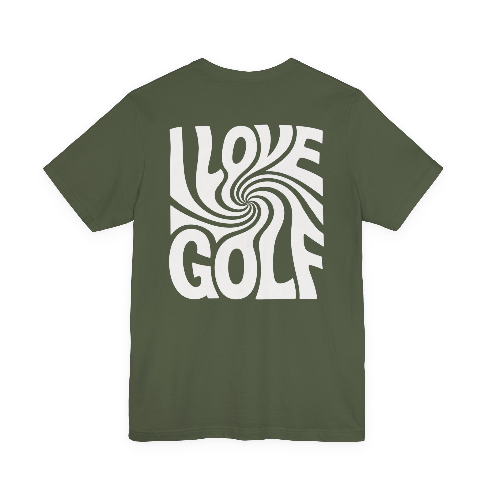 "I Love Golf" Golf Tee