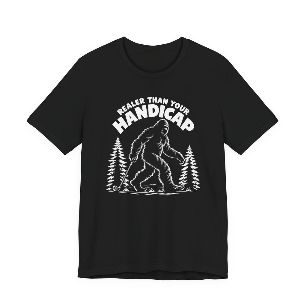 "Real Handicaps" Golf Tee