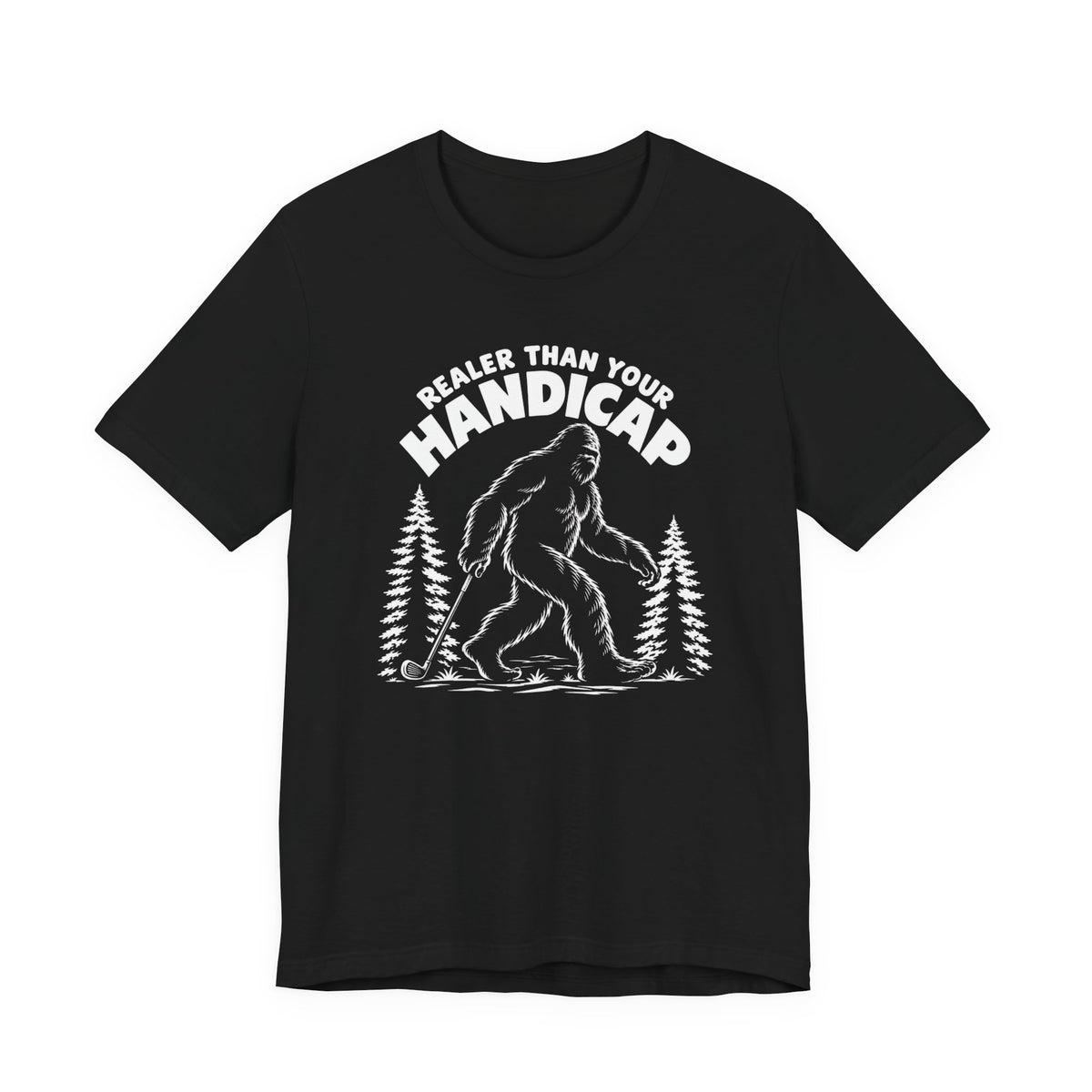 "Real Handicaps" Golf Tee